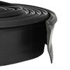 vidaXL Uszczelka drzwi garażowych Czarny 52 x 2 mm 5 m PVC