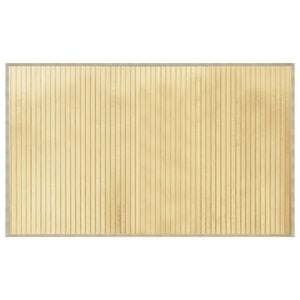 vidaXL Dywan prostokątny, jasny naturalny, 60x100 cm, bambusowy