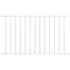 vidaXL Panel ogrodzeniowy Woerden stal malowana proszkowo 163x75 cm biały
