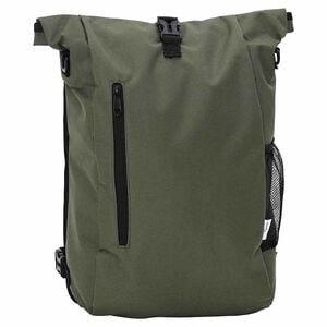 vidaXL Torba rowerowa Oliwkowy 31 x 13 x 58 cm Poliester