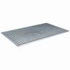 vidaXL Ruszt Srebrny 30 x 30 x 2 cm Stal ocynkowana na gorąco
