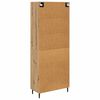 vidaXL Highboard 2 pcs Dąb rzemieślniczy Materiał drewnopochodny
