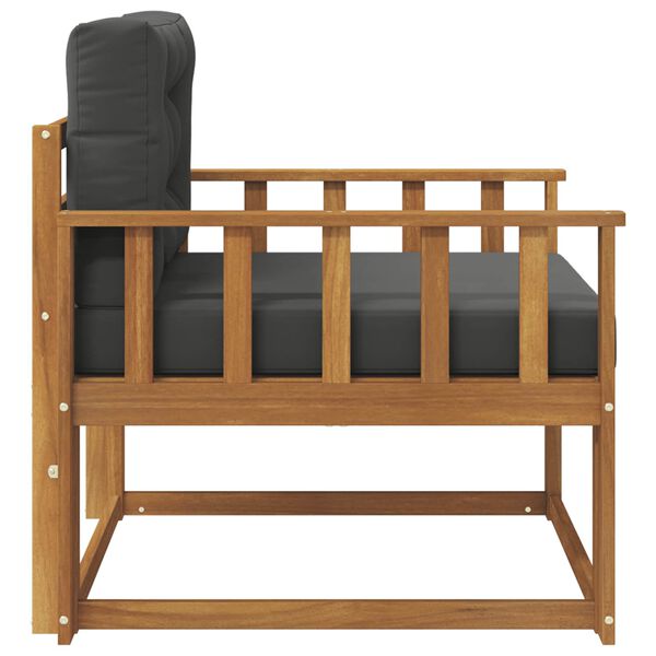 vidaXL Środkowa sofa ogrodowa Lite Drewno Akacji Naturalny