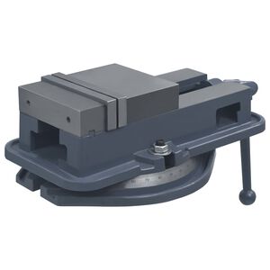 vidaXL Obrotowe imadło, żeliwo, 160 mm