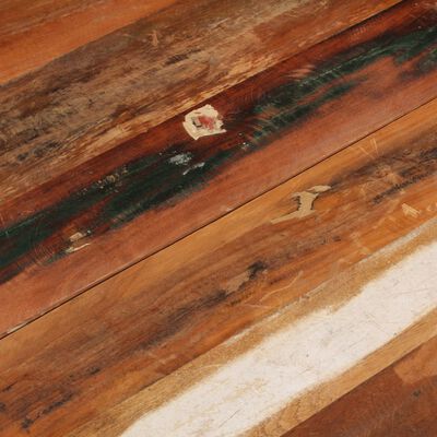 vidaXL Kwadratowy blat stołu 70x70 cm, 25-27 mm, lite drewno z odzysku