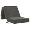 vidaXL Składana Sofa Ł&oacute;żko 90 x 67 x 45 cm ciemnoszary
