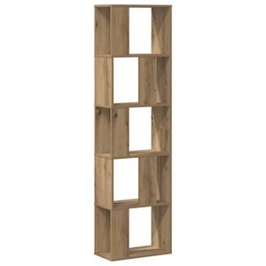 vidaXL 5-poziomowy regał, dąb artisian 45x23,5x162,5 cm
