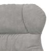 vidaXL fotel Jasnoszary 69 x 74 x 93 cm Aksamit