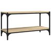 vidaXL Szafka pod TV, dąb sonoma, 80x33x41 cm