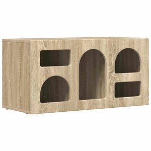 vidaXL Szafka pod telewizor ELST 80 x 35 x 40 cm Dąb Sonoma