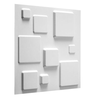 WallArt 24 panele ścienne 3D, GA-WA09, Squares