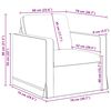 vidaXL Zestaw Sof 2 pcs Jasnozielony 228 x 78 x 80 cm Aksamit