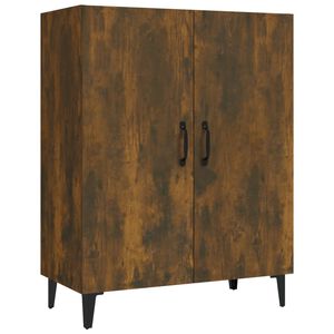 vidaXL Szafka, przydymiony dąb, 70x34x90 cm, materiał drewnopochodny