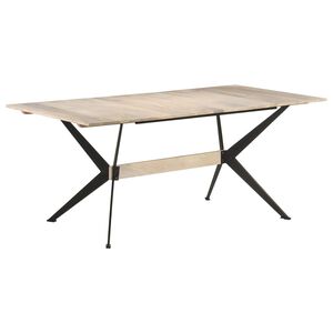 vidaXL St&oacute;ł jadalniany, 180 x 90 x 76 cm, lite drewno mango