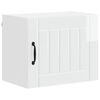 vidaXL Szafka kuchenna 2 pcs Wysoki połysk biały 50 x 31 x 40 cm