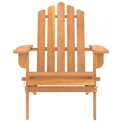 vidaXL Krzesła ogrodowe Adirondack, 2 szt., drewno akacjowe