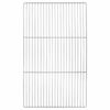 vidaXL Ruszt grillowy 67 x 40 cm Stal nierdzewna srebrny