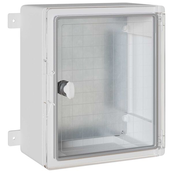 vidaXL Szafka sterownicza Szary 30 x 16,5 x 35 cm Plastik ABS