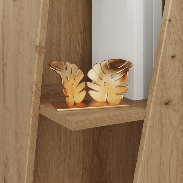 vidaXL P&oacute;łka boczna Dąb rzemieślniczy 33 x 32 x 70,5 cm