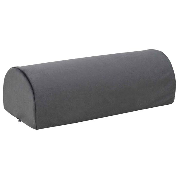 vidaXL Poduszka na podn&oacute;żek Gładki Szary 42 x 18 x 13 cm