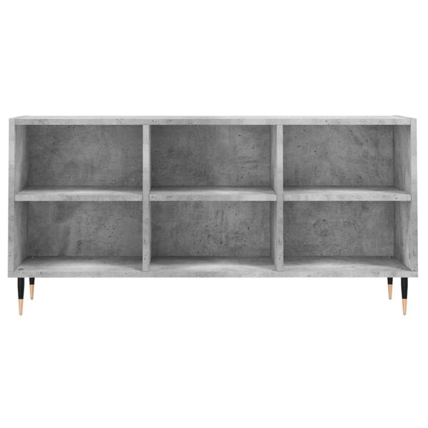 vidaXL Szafka pod TV, szarość betonu, 103,5x30x50 cm