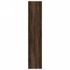 vidaXL Regał, brązowy dąb, 57x28,5x107,5 cm, materiał drewnopochodny