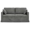 vidaXL Sofa Ciemnoszary