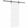vidaXL Drzwi przesuwne ORKDAL 83 x 211 cm Drewno inżynieryjne
