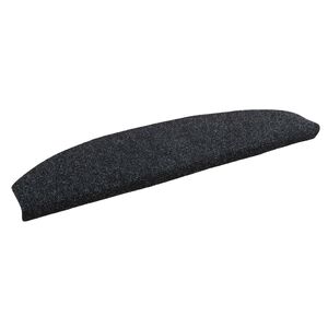 vidaXL Samoprzylepne maty na schody 15 szt. 80 x 24,5 x 3,5 cm Czarny