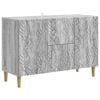 vidaXL Bufet Szary Sonoma 89 x 34,5 x 60 cm Drewno inżynieryjne