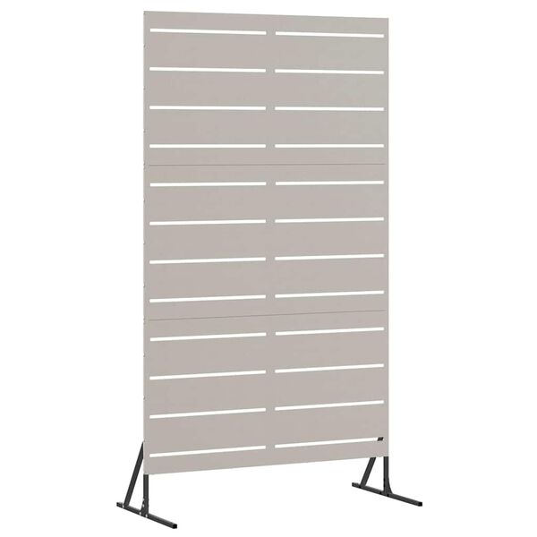 vidaXL Ekran prywatności Szary 100 x 50 x 180 cm