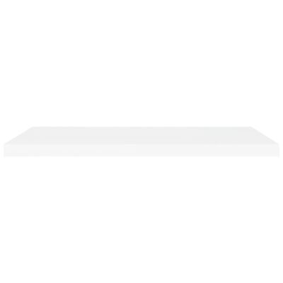 vidaXL Półki ścienne, 4 szt., białe, 90x23,5x3,8 cm, MDF