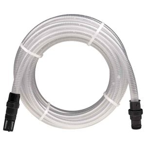 vidaXL Wąż ssący z przyłączami PVC Przezroczysty 1" 10 m PVC