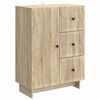 vidaXL Bufet dąb Sonoma 66 x 34,5 x 90 cm Drewno inżynieryjne
