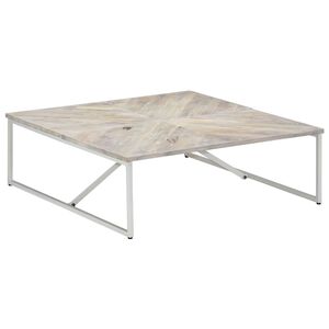 vidaXL Stolik kawowy, 110 x 110 x 36 cm, lite drewno mango