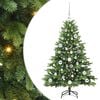 vidaXL Sztuczna choinka z 150 diodami LED Zielony 120 cm PE i PVC