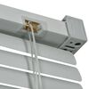 vidaXL Żaluzja aluminiowa, srebrna 120x220 cm