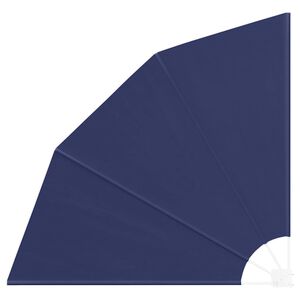 vidaXL Ekran Prywatności Balkonowej 140 x 140 cm Poliester Granatowy
