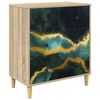 vidaXL Komoda z szufladami WIJHE 66 x 36,5 x 75 cm Drewno inżynieryjne