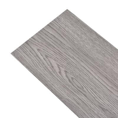 vidaXL Samoprzylepne panele podłogowe PVC, 5,02 m², 2 mm, ciemnoszare