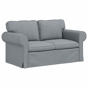 vidaXL Sofa Jasnoszary 155 x 82 x 80 cm tkanina
