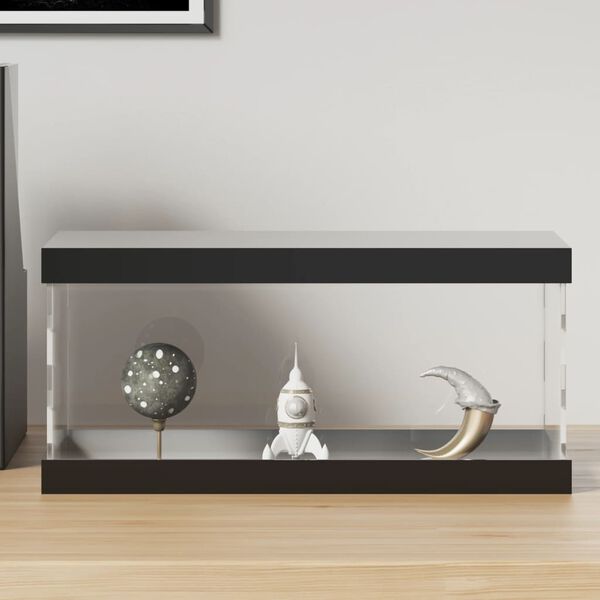 vidaXL Pudełko ekspozycyjne, przezroczyste, 30x15x14 cm, akrylowe