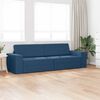 vidaXL Sofa Bed Granatowy 245 x 78 x 77 cm tkanina