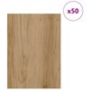 vidaXL Panele dekoracyjne 50 pcs Dąb rzemieślniczy 30 x 42 x 0,27 cm