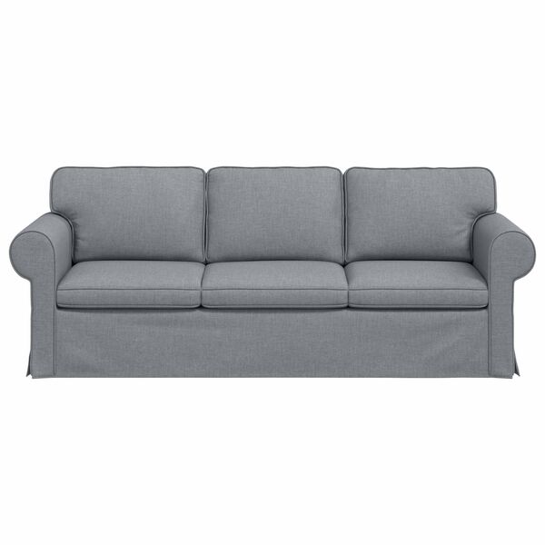 vidaXL Sofa Jasnoszary