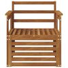 vidaXL Zestaw sof na zewnątrz Naturalny 71 x 63 x 73 cm