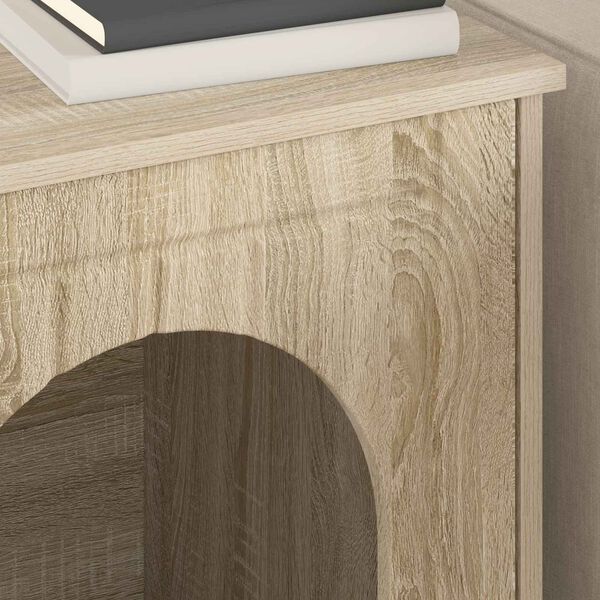 vidaXL Koty Dom Sonoma 53 x 52 x 62 cm Materiał drewnopochodny