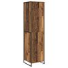 vidaXL Szafa Stare drewno 50 x 50 x 200 cm Drewno inżynieryjne