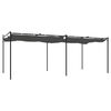 vidaXL Pergola ze zwijanym dachem, antracytowa, 589x292x230 cm