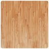 vidaXL Kwadratowy blat do stolika, jasnobrązowy, 90x90x1,5 cm, dębowy